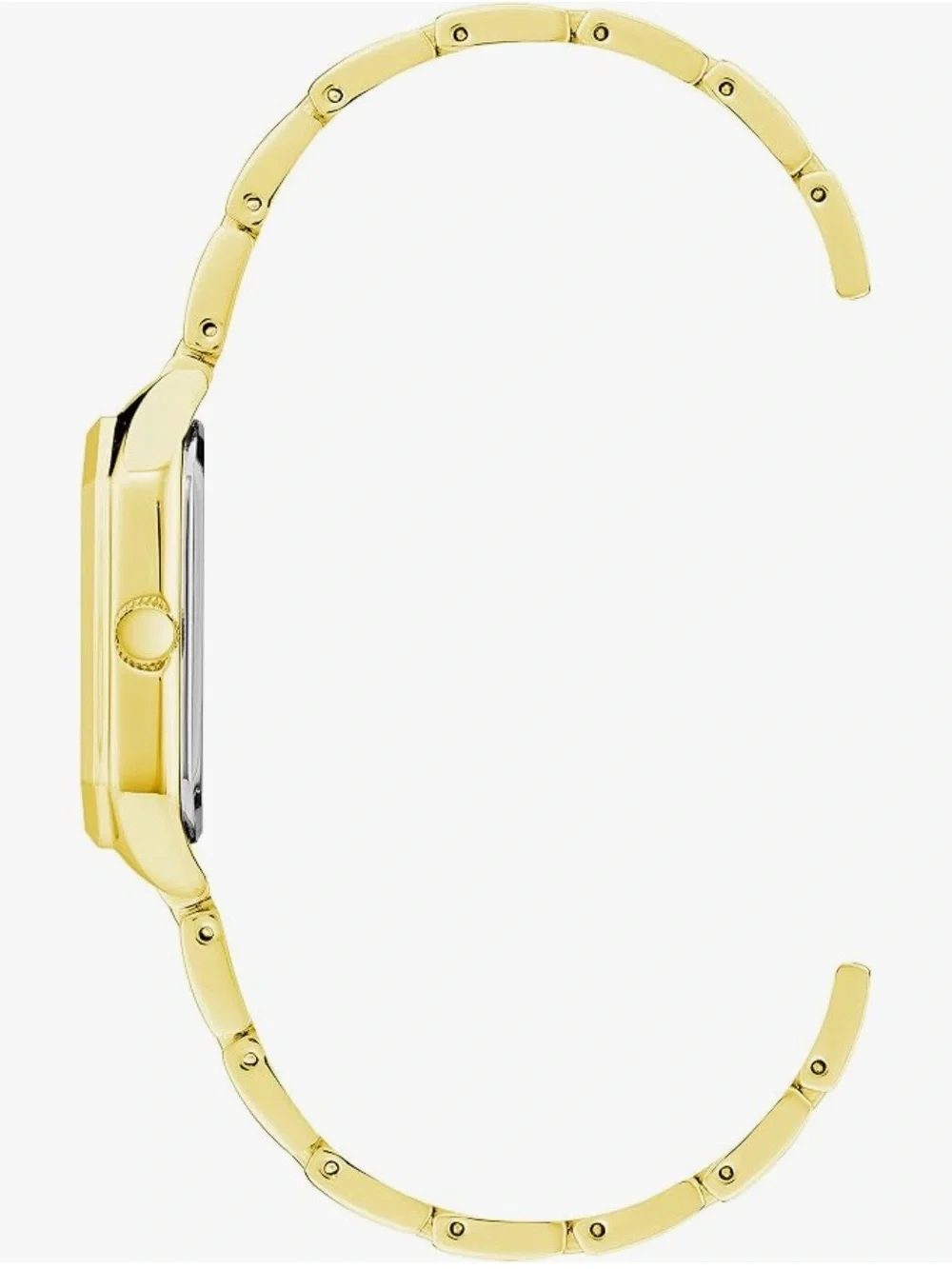 Anne Klein Gold-Tone Rectangular face Watch